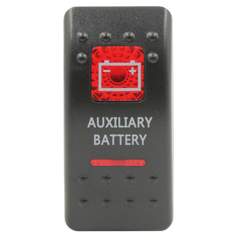 Custom Printed Rocker Switch Covers (Red) by Switch Boss