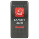 Rocker Switch Cover Canopy Light