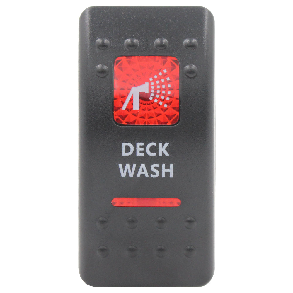 rocker switch deck wash