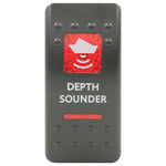 Rocker Switch Cover Depth Sounder