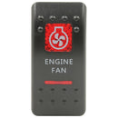 Rocker Switch Cover Engine Fan