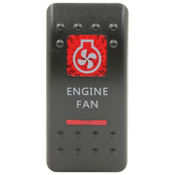 Rocker Switch Cover Engine Fan