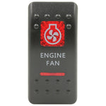 Rocker Switch Cover Engine Fan
