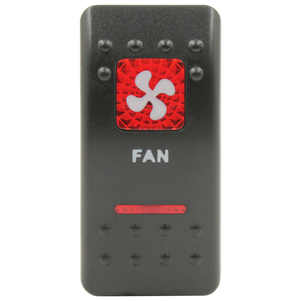 Rocker Switch cover Fan