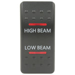 Rocker Switch Cover High Beam/ Low Beam