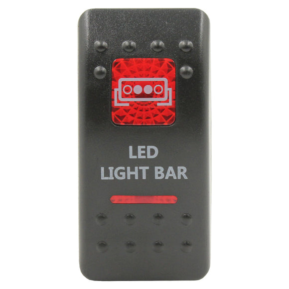 Rocker Switch Cover LED Light Bar