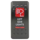 Rocker Switch Cover Left Side LIghts