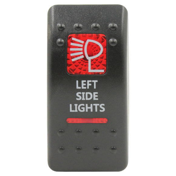 Rocker Switch Cover Left Side LIghts