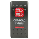 Rocker Switch Cover Off-Road Lights