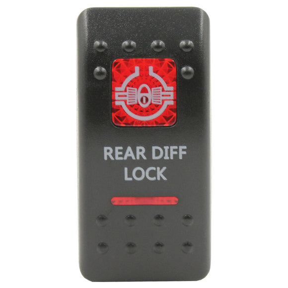 Rocker Switch Cover Rear Diff Lock