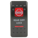 Rocker Switch Cover Rear Diff Lock
