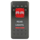 Rocker Switch Cover Rear Lights