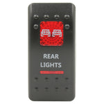 Rocker Switch Cover Rear Lights