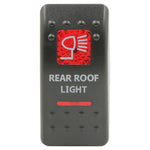 Rocker Switch Cover Rear Roof Light