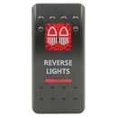 Rocker Switch Cover Reverse Lights