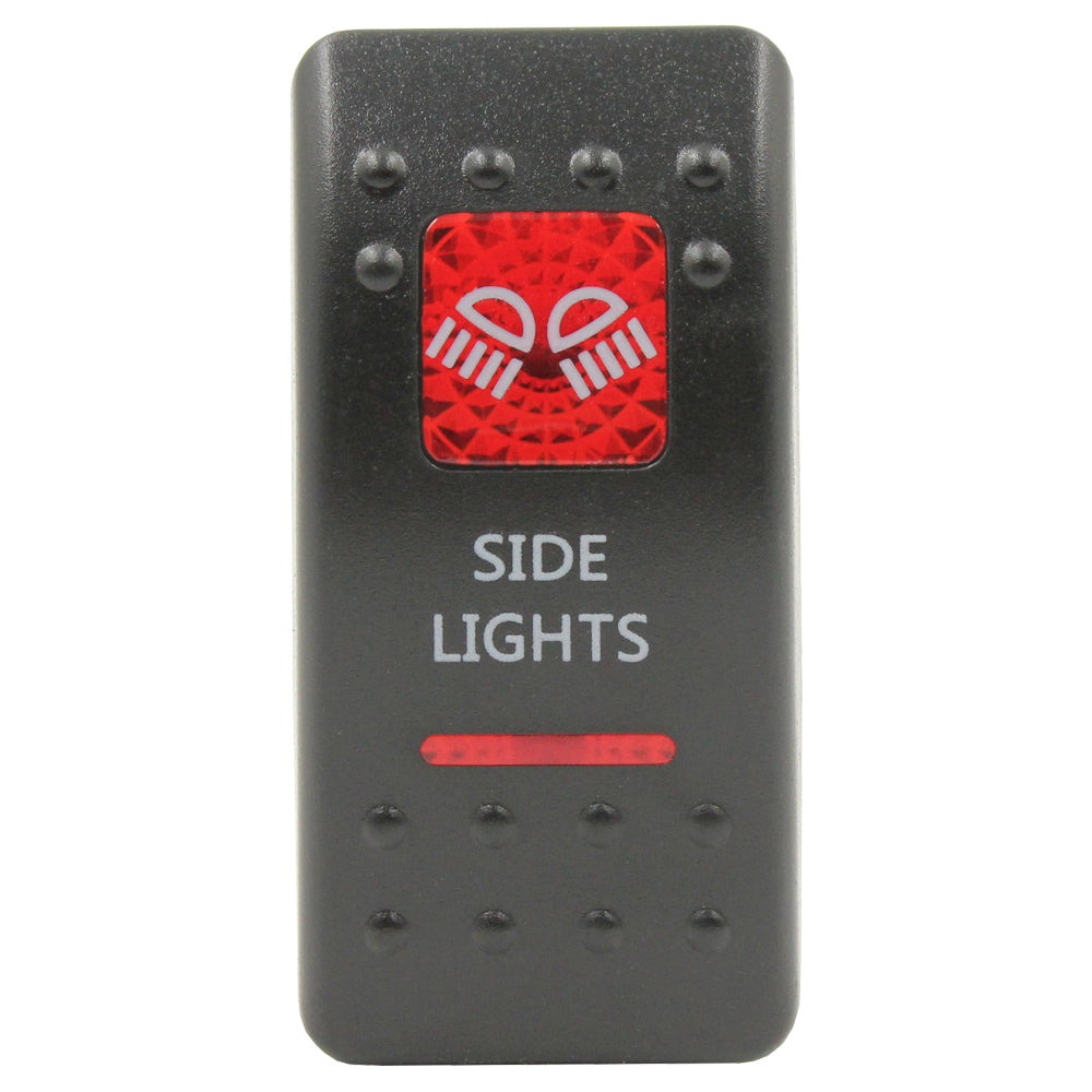 Rocker Switch Cover Side Lights
