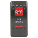Rocker Switch Cover Side Lights
