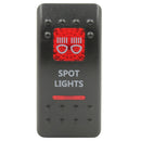 Rocker Switch Cover Spot Lights
