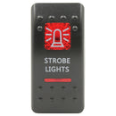 Rocker Switch Cover Strobe Lights