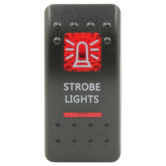 Rocker Switch Cover Strobe Lights