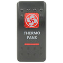Rocker Switch Cover Thermo Fans