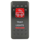 Rocker Switch Cover Tray Lights
