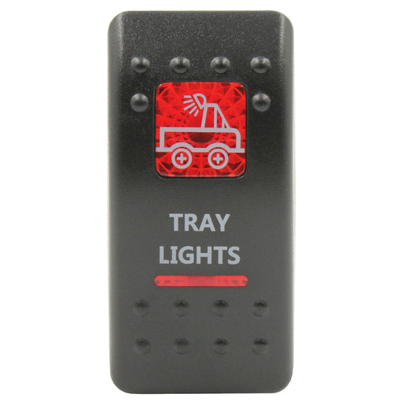 Rocker Switch Cover Tray Lights