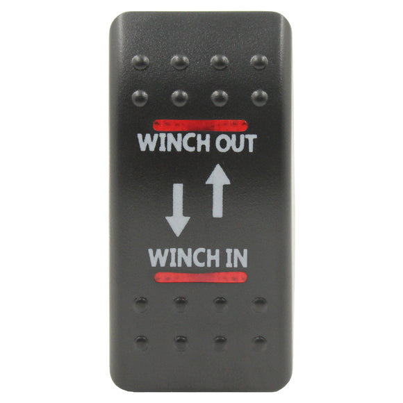 Rocker Switch Cover Winch Out/ Winch In