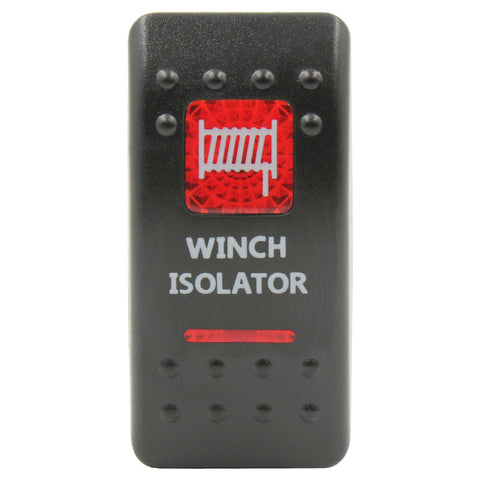 Custom Printed Rocker Switch Covers (Red) by Switch Boss