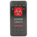 Rocker Switch Cover Zombie Lights