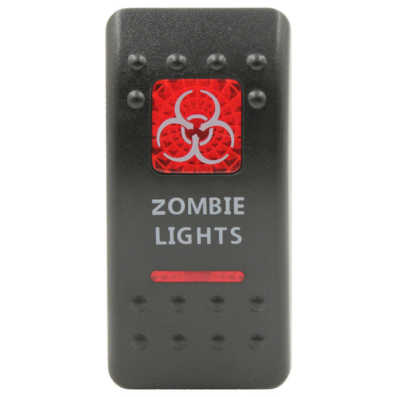 Rocker Switch Cover Zombie Lights