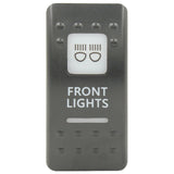 Rocker Switch Cover Front Lights