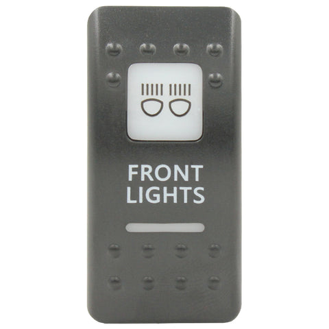 Custom Printed Rocker Switch Covers (White) by Switch Boss