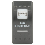 Rocker Switch Cover LED Light Bar