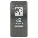 Rocker Switch Cover Left Side Lights