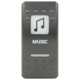 Rocker Switch Cover Music
