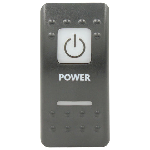 Custom Printed Rocker Switch Covers (White) by Switch Boss