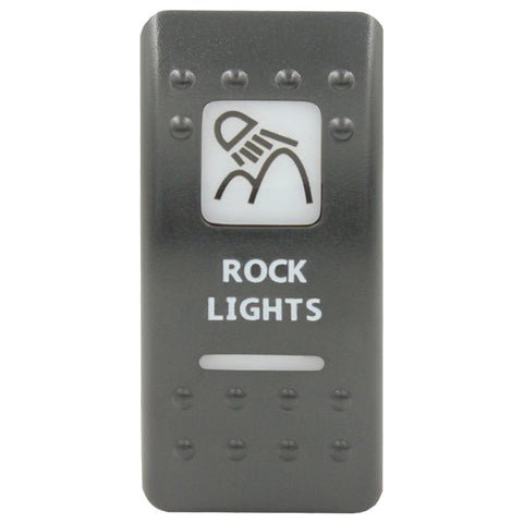 Custom Printed Rocker Switch Covers (White) by Switch Boss