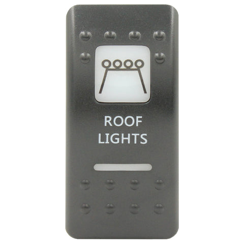 Custom Printed Rocker Switch Covers (White) by Switch Boss