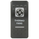 Rocker Switch Cover Thermo Fans