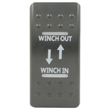 Rocker Switch Cover Winch Out/ Winch In