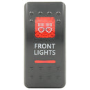 Rocker Switch Cover Front Lights