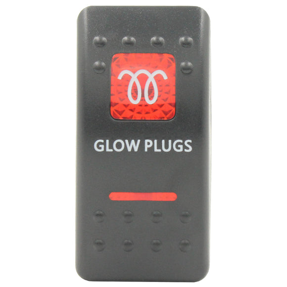 Rocker Switch Cover Glow Plugs