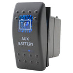 Rocker Switch AUX Battery