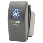 Rocker Switch Engine Fan