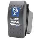 Rocker Switch Exterior Mirror Defroster