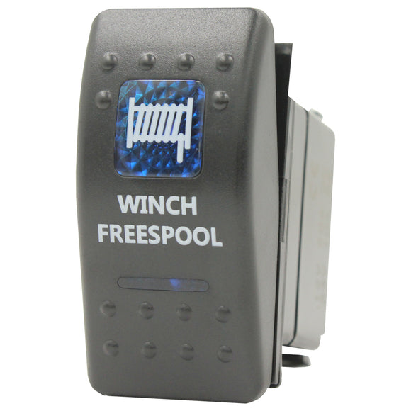 Rocker Switch Winch Freespool