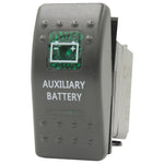 Rocker Switch Auxiliary Battery