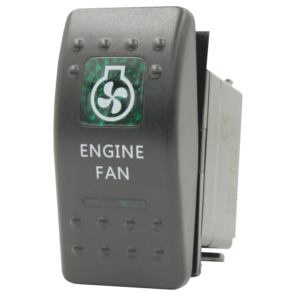 Rocker Switch Engine Fan