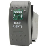 Rocker Switch Roof Lights